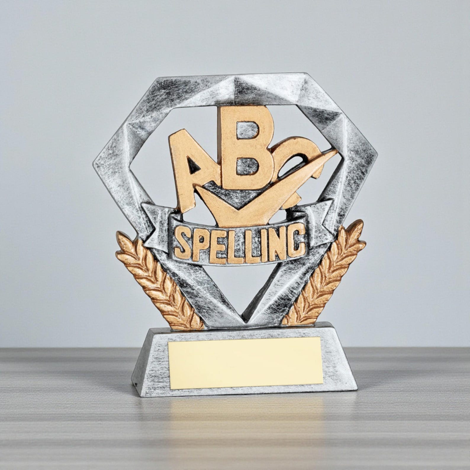 Trophy In School School Subject Trophy | Science English Maths & More | Personalized ...