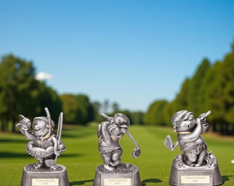 Zabawne trofeum golfowe – zabawne nagrody golfowe na turnieje i prezenty-żarty