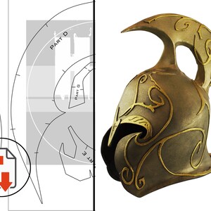 Elven Helmet - Etsy Elven Helmet - Etsy