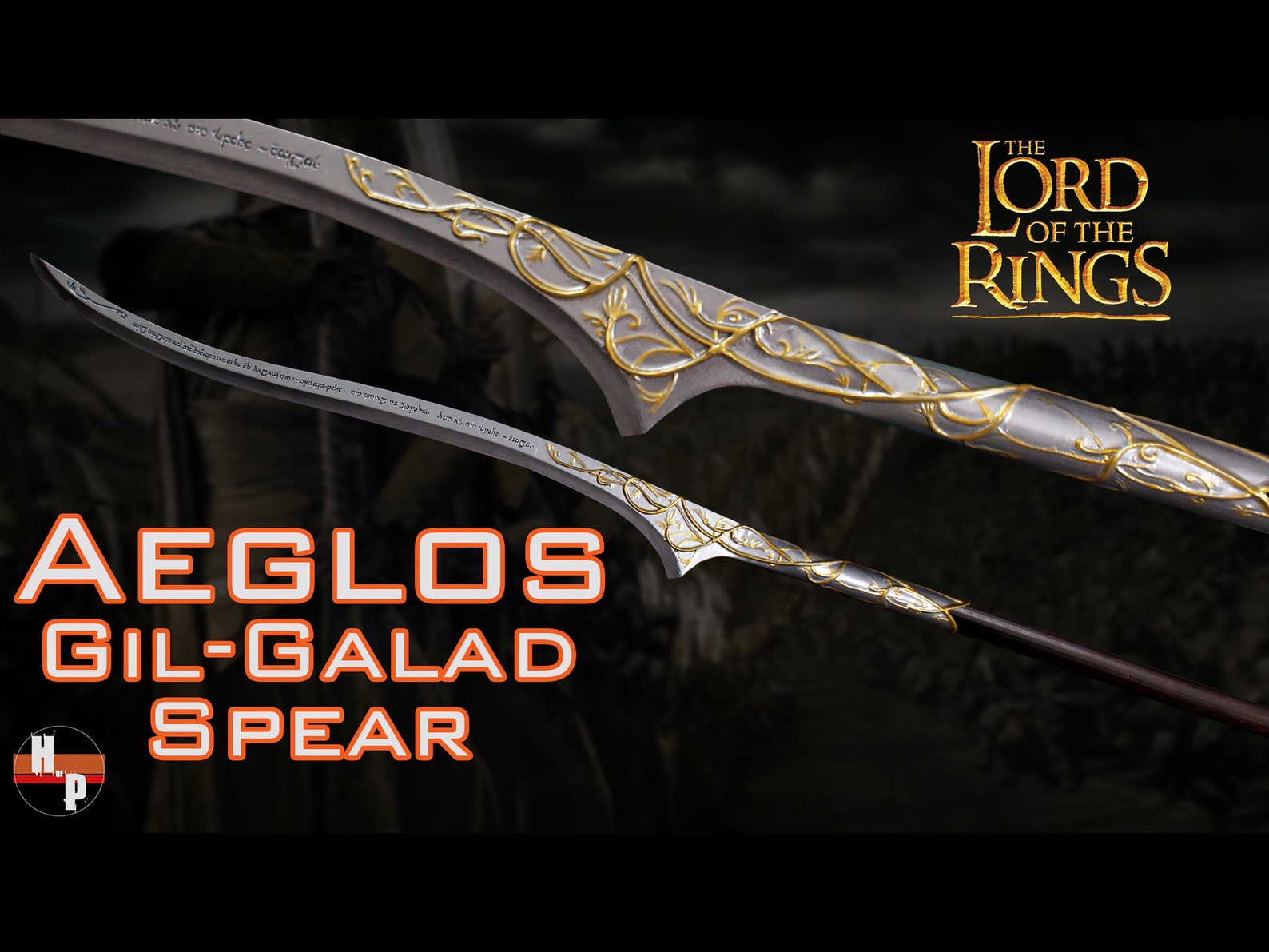 LOTR Gil galad Spear Aeglos 9 Feet Long Spear Kit Etsy Canada