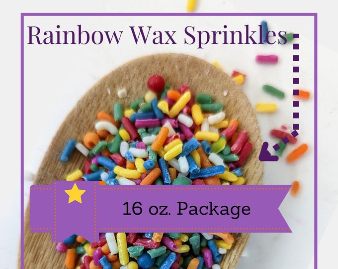 Bulk Rainbow Wax Sprinkles Etsy