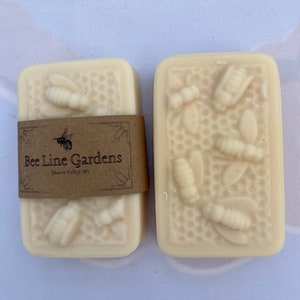 Large Bee Tallow Bar Soap