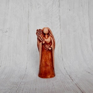 Persephone statue Goddess figurine from clay / handmade