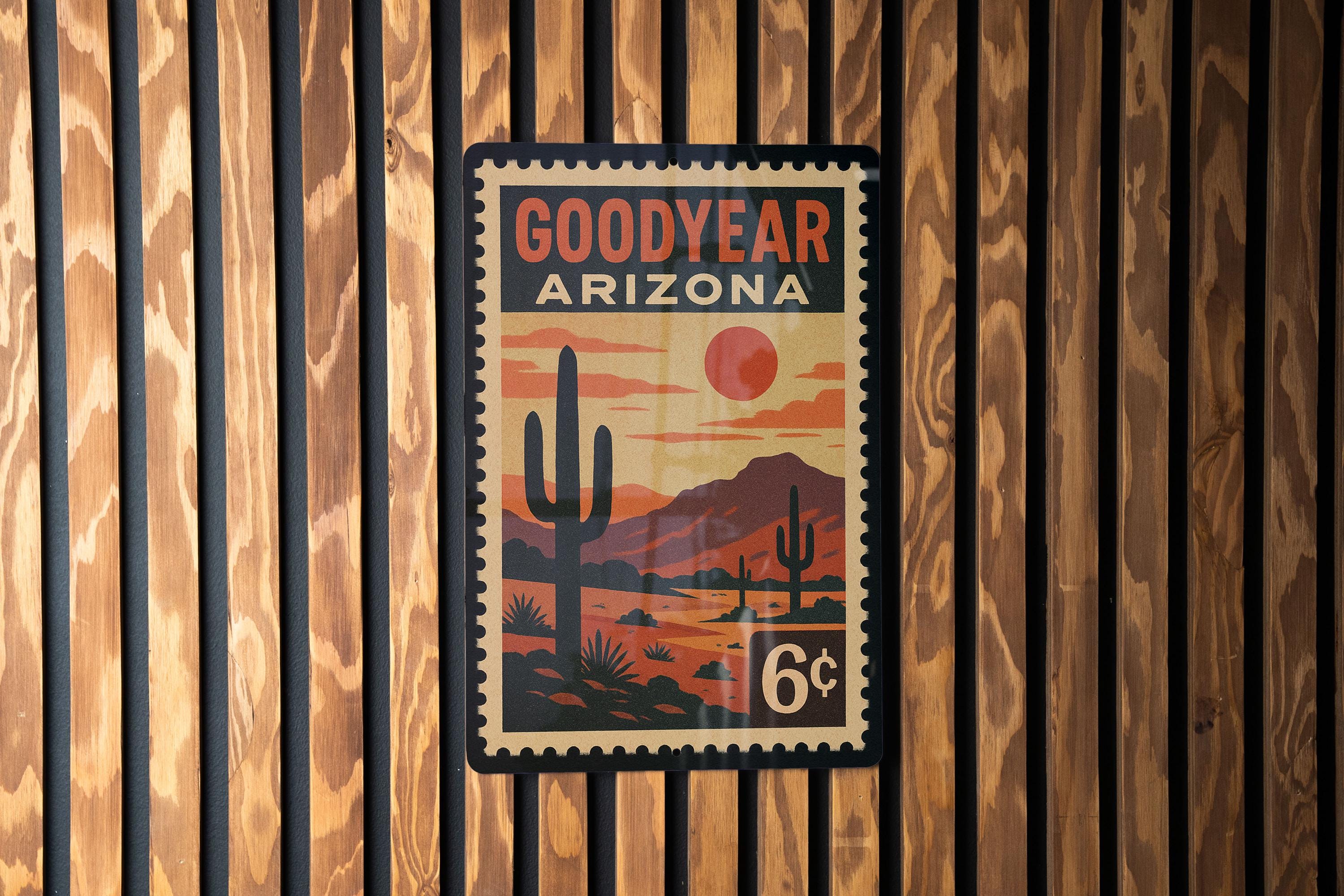 Vintage Goodyear Sign - Etsy
