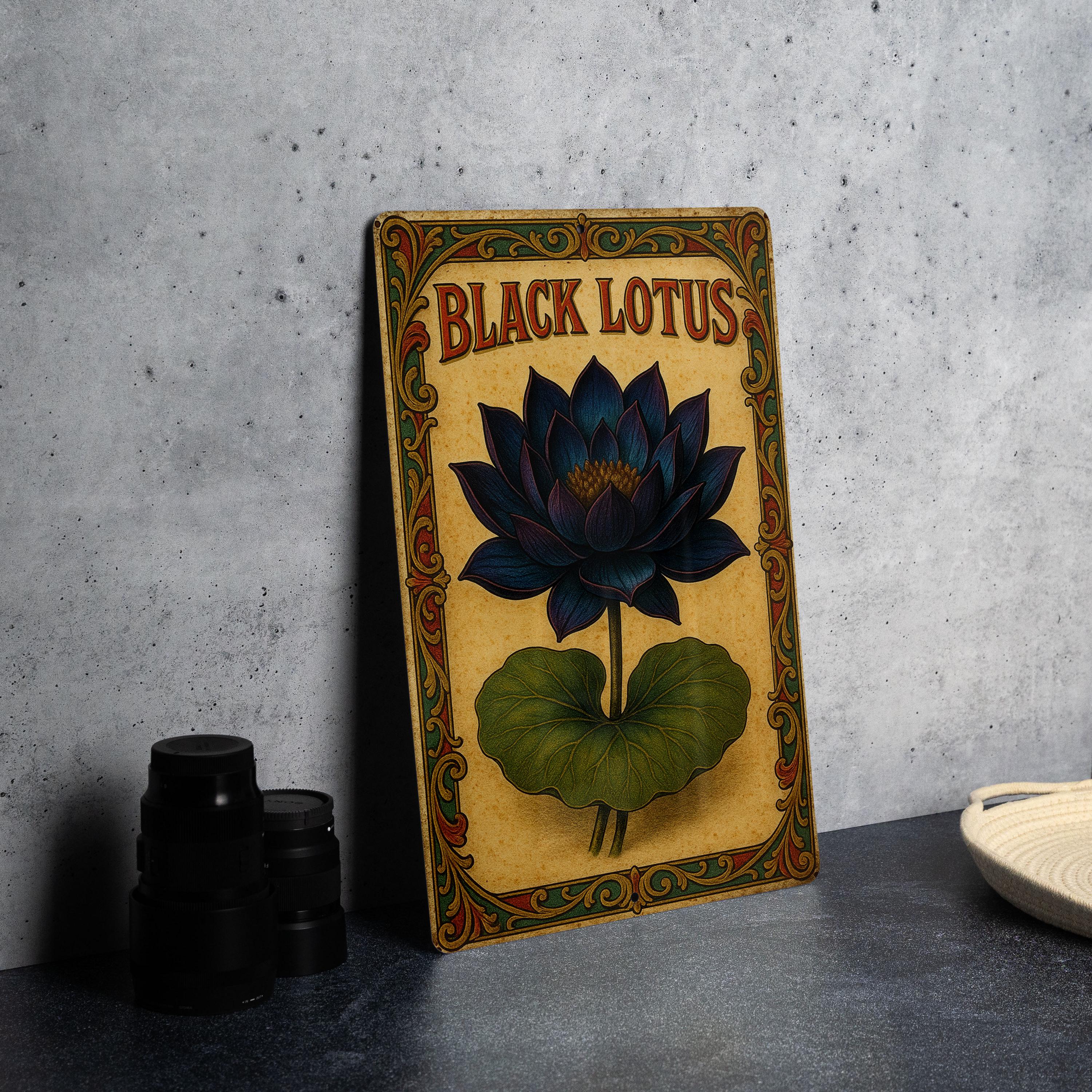 Black Lotus Mtg Poster - Etsy
