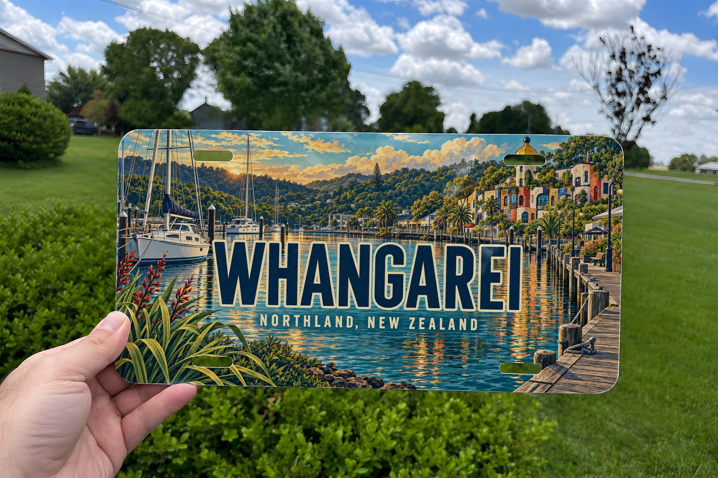 Souvenir New Zealand Plate - Etsy