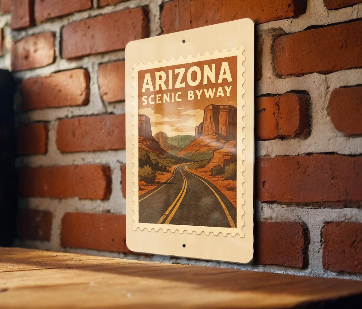 アリゾナ 看板 Arizona Grand Canyon National Park Centennial sign