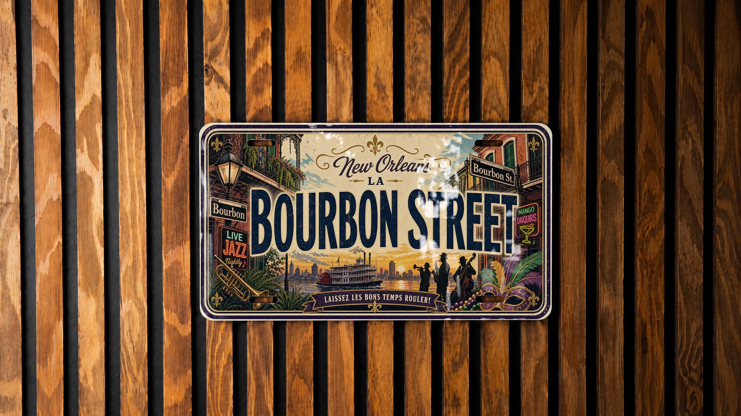 Bourbon Street Sign - Etsy