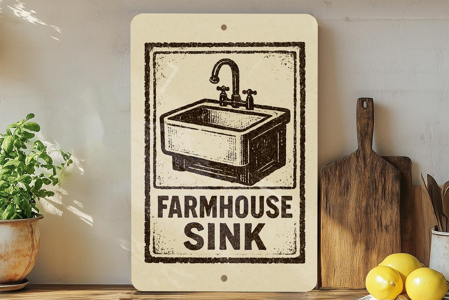 Kitchen Sink Sign - Etsy