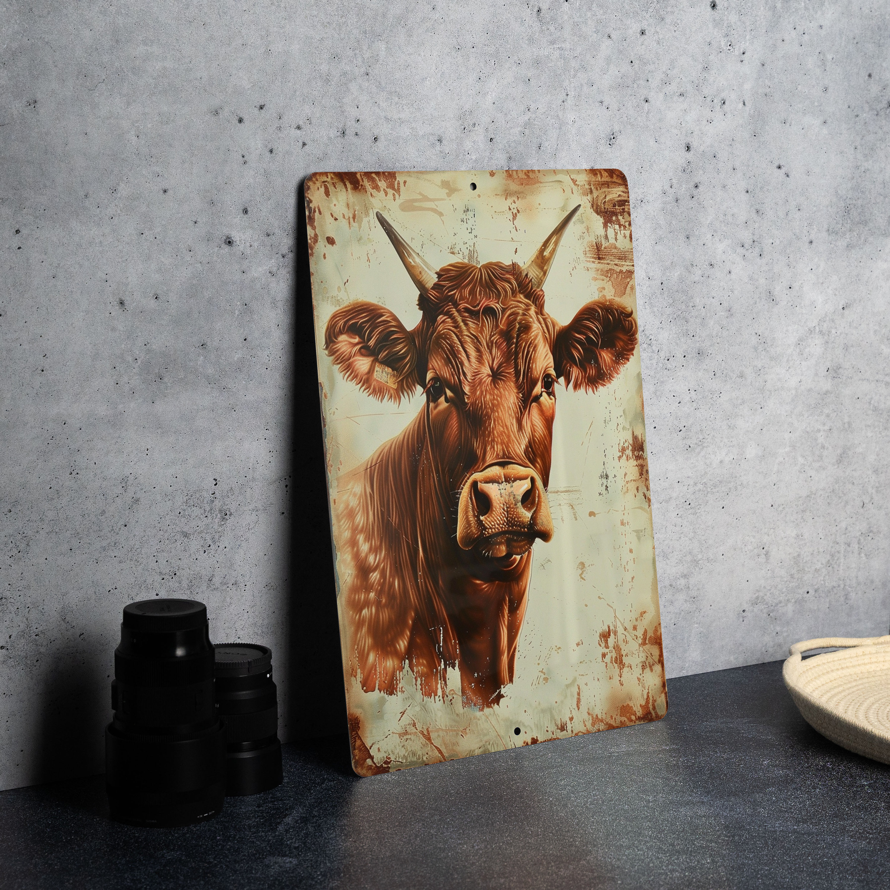 Beefmaster Cattle Sign, Vintage Style Metal Sign, Farmhouse Decor ...