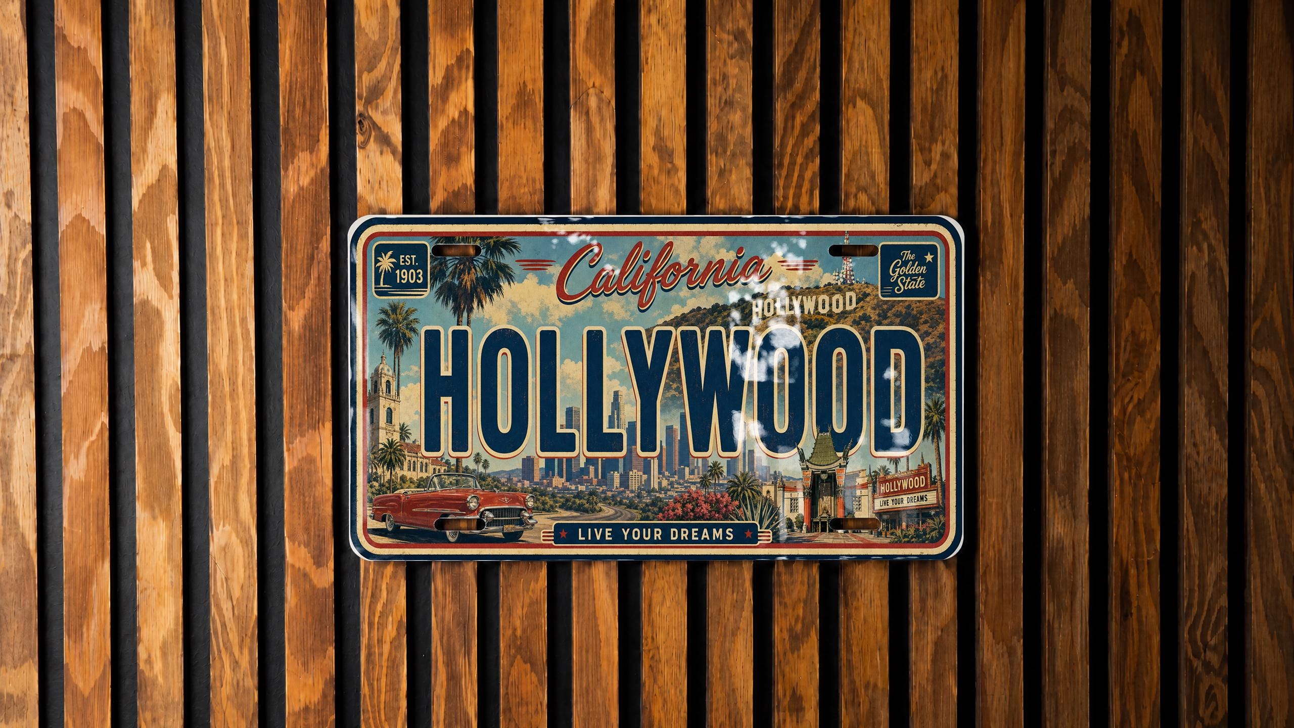 Hollywood Sign - Etsy