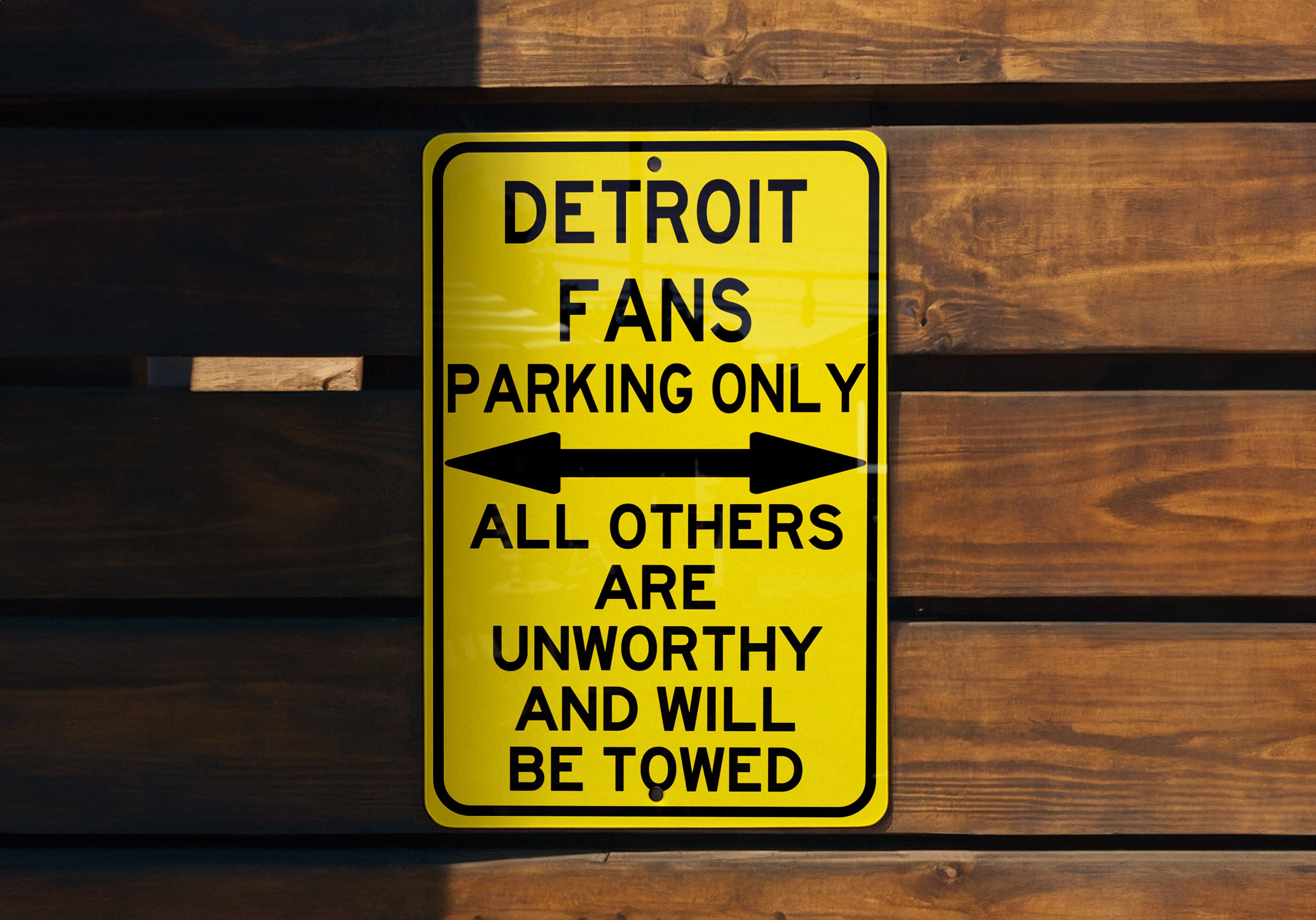 M Fans Only Sign Detroit Fans Only, Metal Sign, Exclusive Parking, Fan Decor, Unique ...