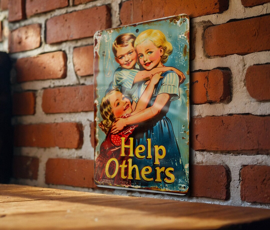 Volunteer Inspirational Aluminum Sign - Volunteering Help, Others ...
