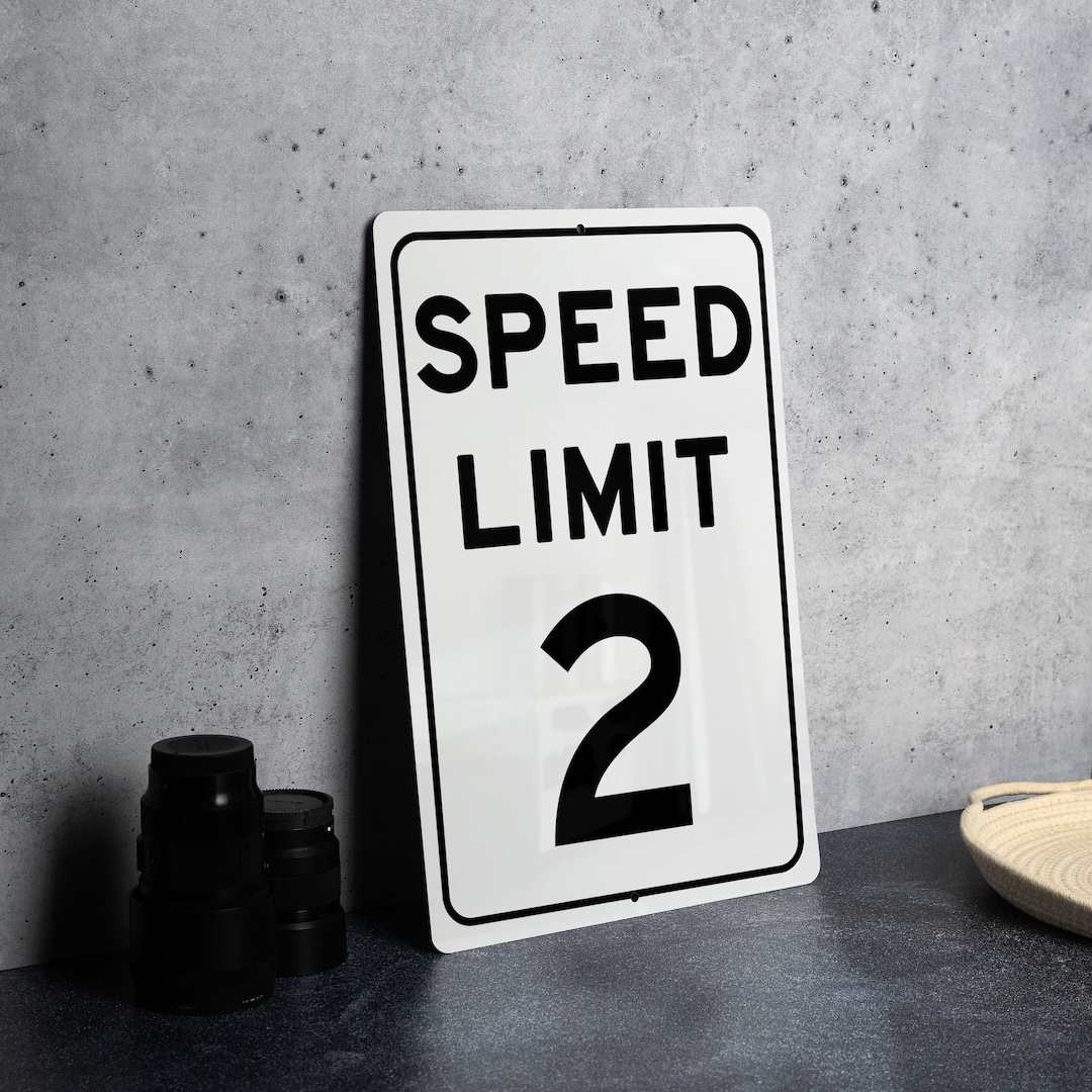 【未開封】 MEMI/SPEED LIMIT Optraffic LED Traffic Radar Speed Sign Posted Speed Limits