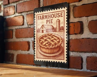 専用です　アンティーク　木製サインプレート　BAKED PIESアメリカ Fresh Baked Pies Served Daily Sign | Rustic Kitchen, or Café Wall