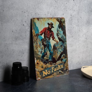 No Faults Geologist Metal Sign, Vintage Style, Funny Decor, Wall Art, Unique Gift
