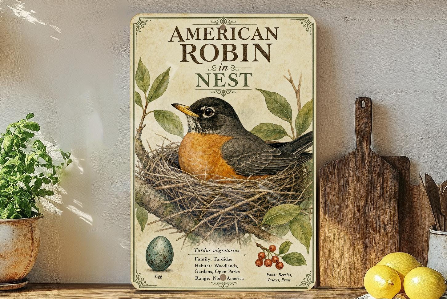 Robins Nest Sign - Etsy
