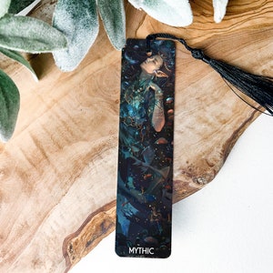 Mythic Metal Bookmark, Fantasy-Themed Bookmark, Unique Book Accessory, Durable Reading Gift, Elegant Page Keeper