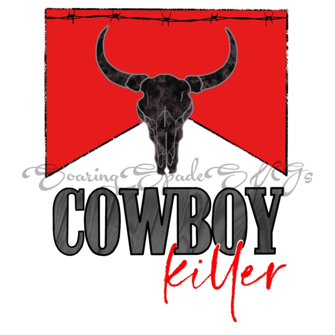 Cowboy Killer Digital Download PNG File Sublimation Western Cowboy Etsy