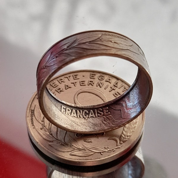 Französische Münze Ring