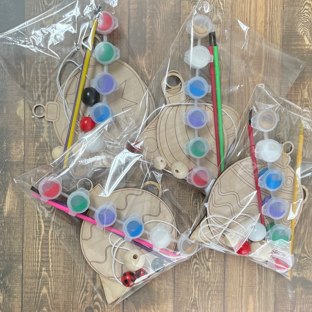 DIY Christmas Ornament Paint Kit for Kids Christmas DIY Stocking