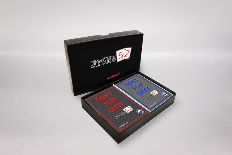 Casino Grade Playing Cards Poker Cards 2 Deck Box Set Casino Etsy