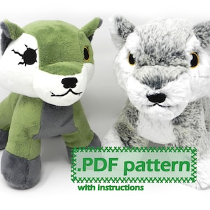 Vargvalp med zombiealternativ PDF-sömnadsmönster