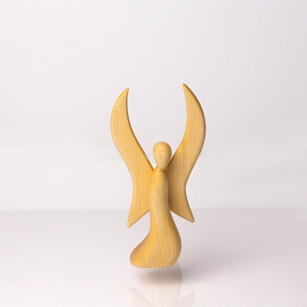 Small wooden angel