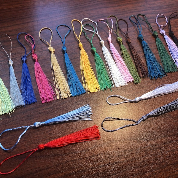 Tassels For Bookmarks Reading Accessories Crafts Home And Family Gifts And Decorations Inspiration Arts And Crafts