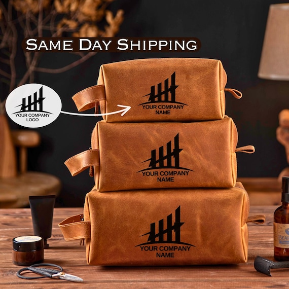 Corporate Gifts With Logo, Corporate Holiday Gifts,  Christmas Gifts for Employees, Corporate Gifts for Clients, Gift for Employee, Dopp Kit