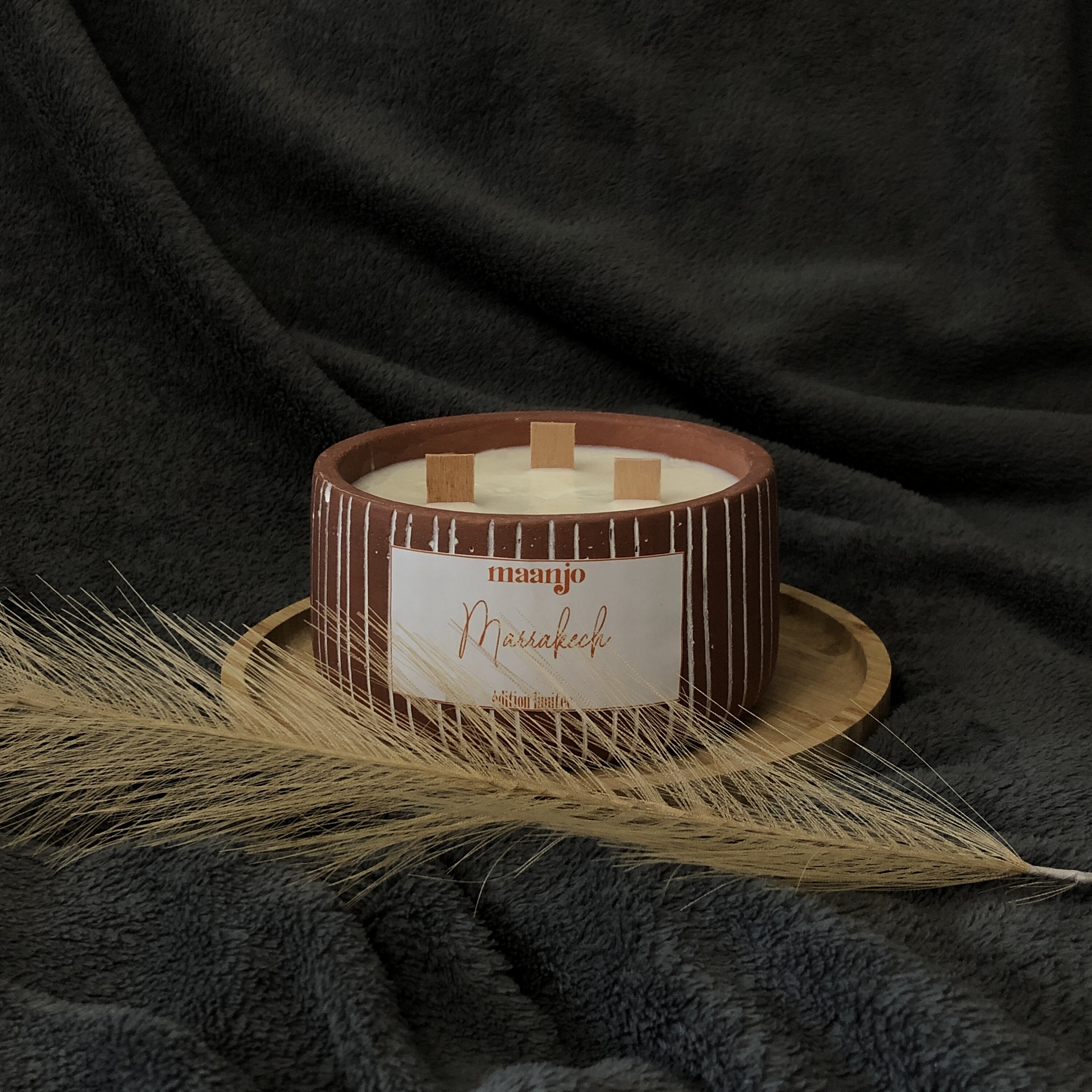 Bougie Artisanale Marrakech Édition Limitée