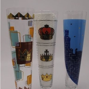 Vintage Barware, Ritzenhoff Pilsner Glasses (3 Available)