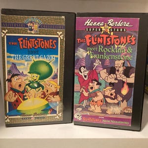 The Flintstones  VHS 1980s & 1990's VHS Video Tape, Hanna Barbera