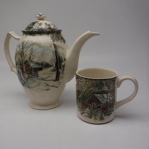 Vintage Johnson Brothers Collection - The Friendly Village - Rare Find