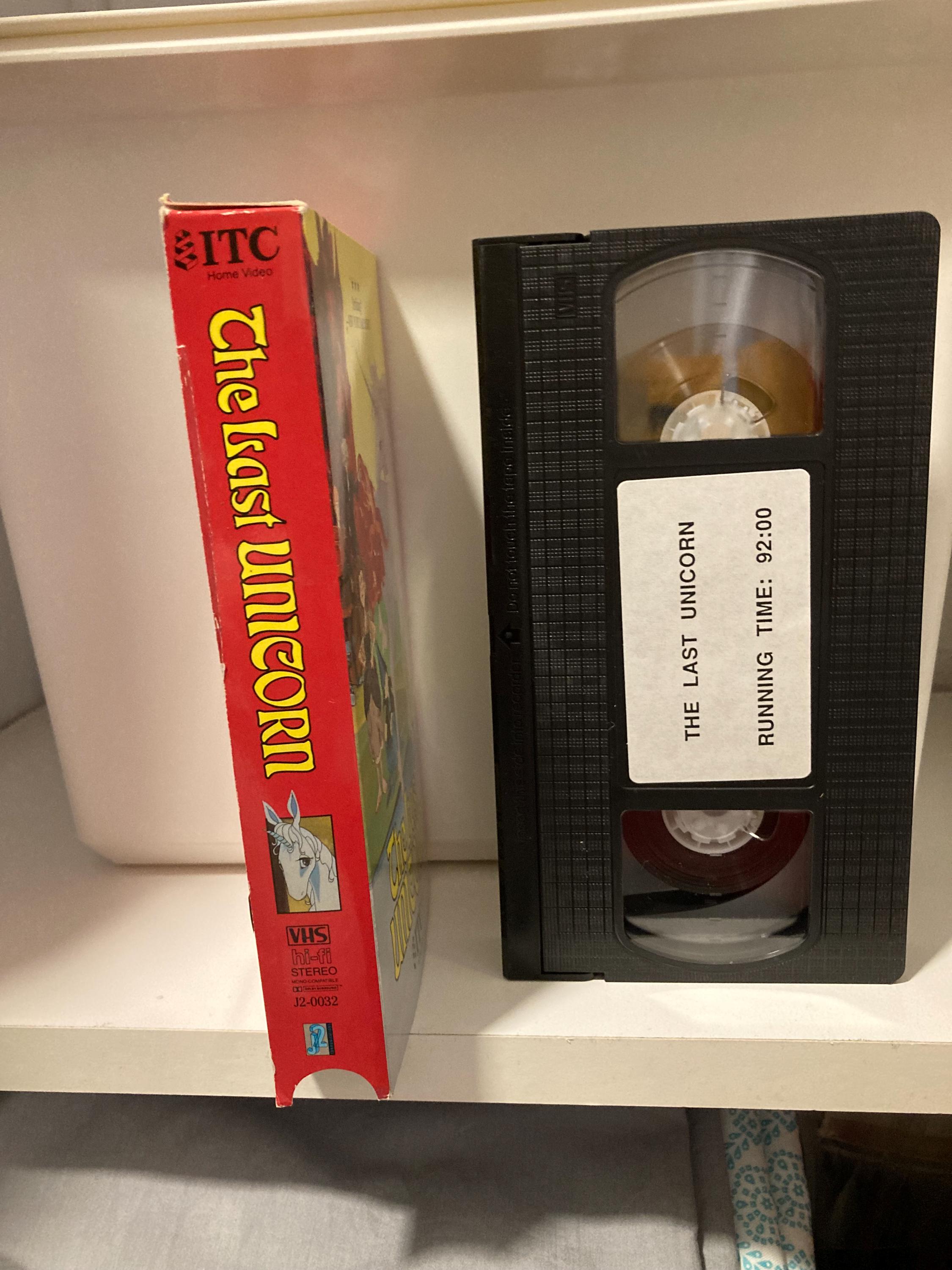 UNICORNのビデオテープです ラスト・ユニコーン VHSビデオテープ - Etsy 日本