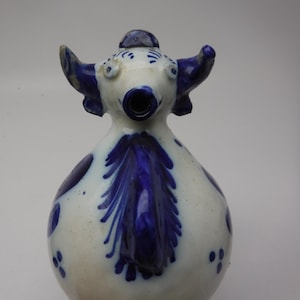 Unique Ceramic Wine Jug / Pitcher / Cow Shaped Creamer