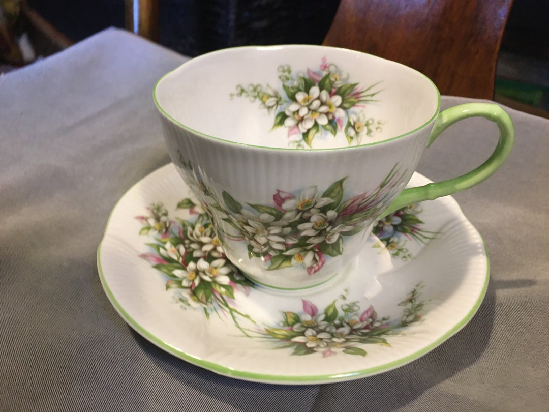 Orange Blossom Royal Albert Blossom Time Tea Cup Royal Albert