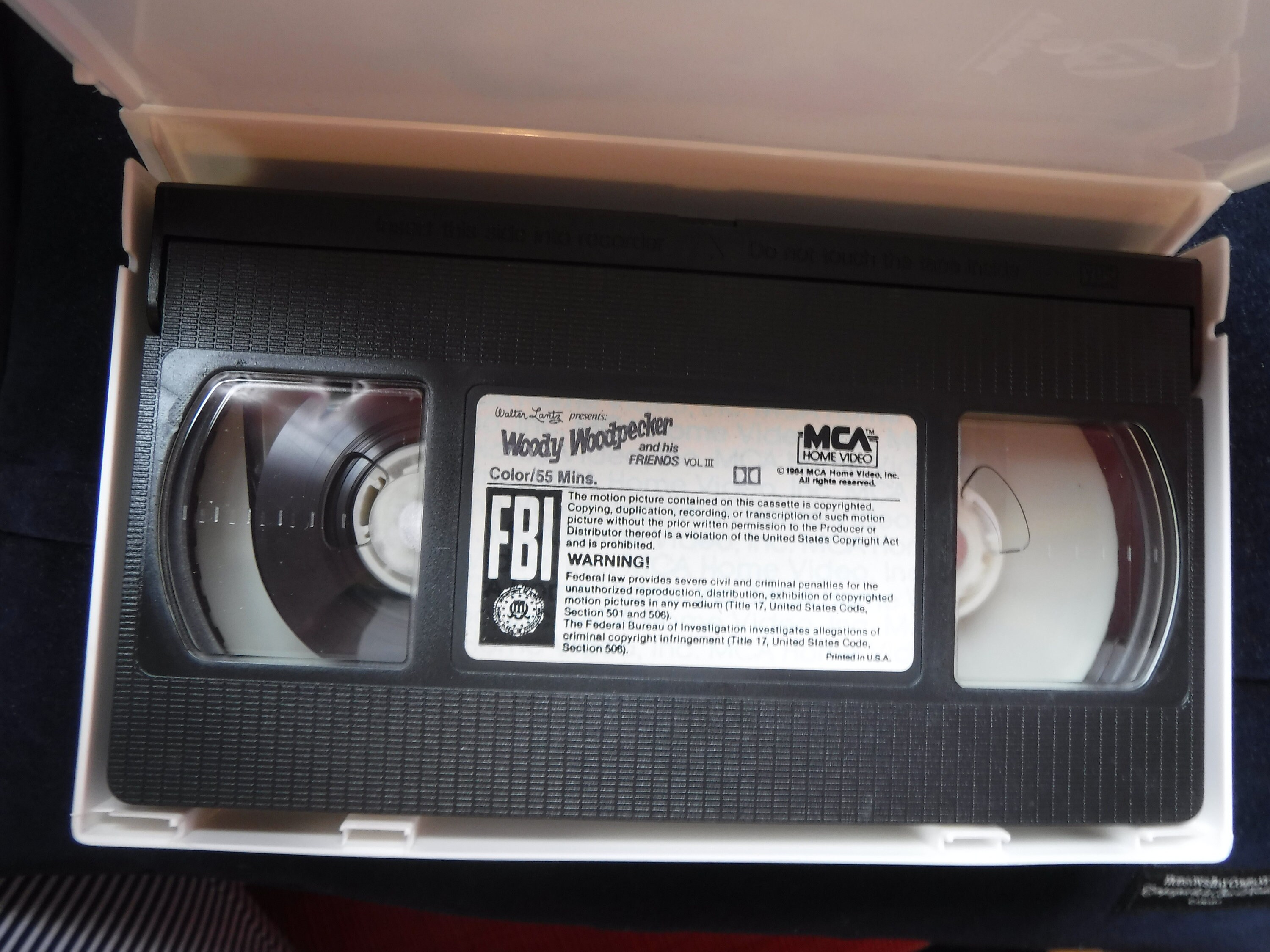 8本のVHSビデオ - ウッディー・ウッドペッカーとその仲間たち - Etsy 日本