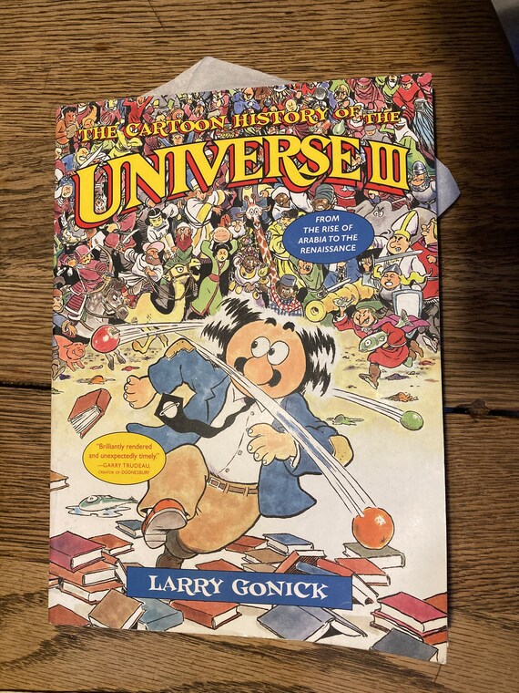 Collection of 2 Books - the Cartoon History of the Universe by
