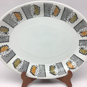 Vintage Kathie Winkle Hand Painted &quot;Broadhurst&quot; Platter