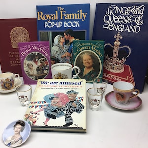 Books on The British Royal Family, Queen Elizabeth, Prince Charles, Princess Diana