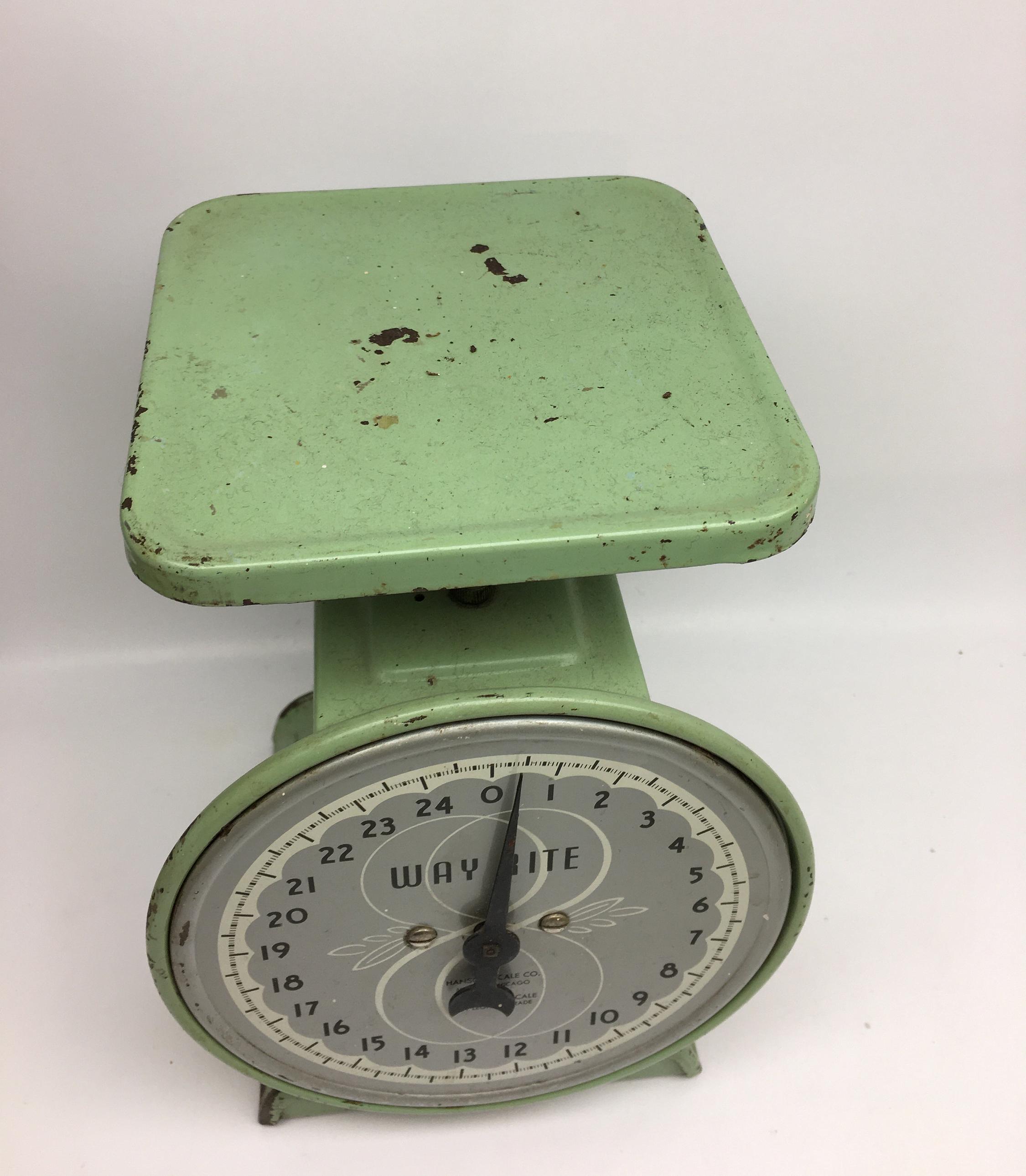 Kitchen Scale, Black Kitchen Scale, Vintage Kitchen Scale