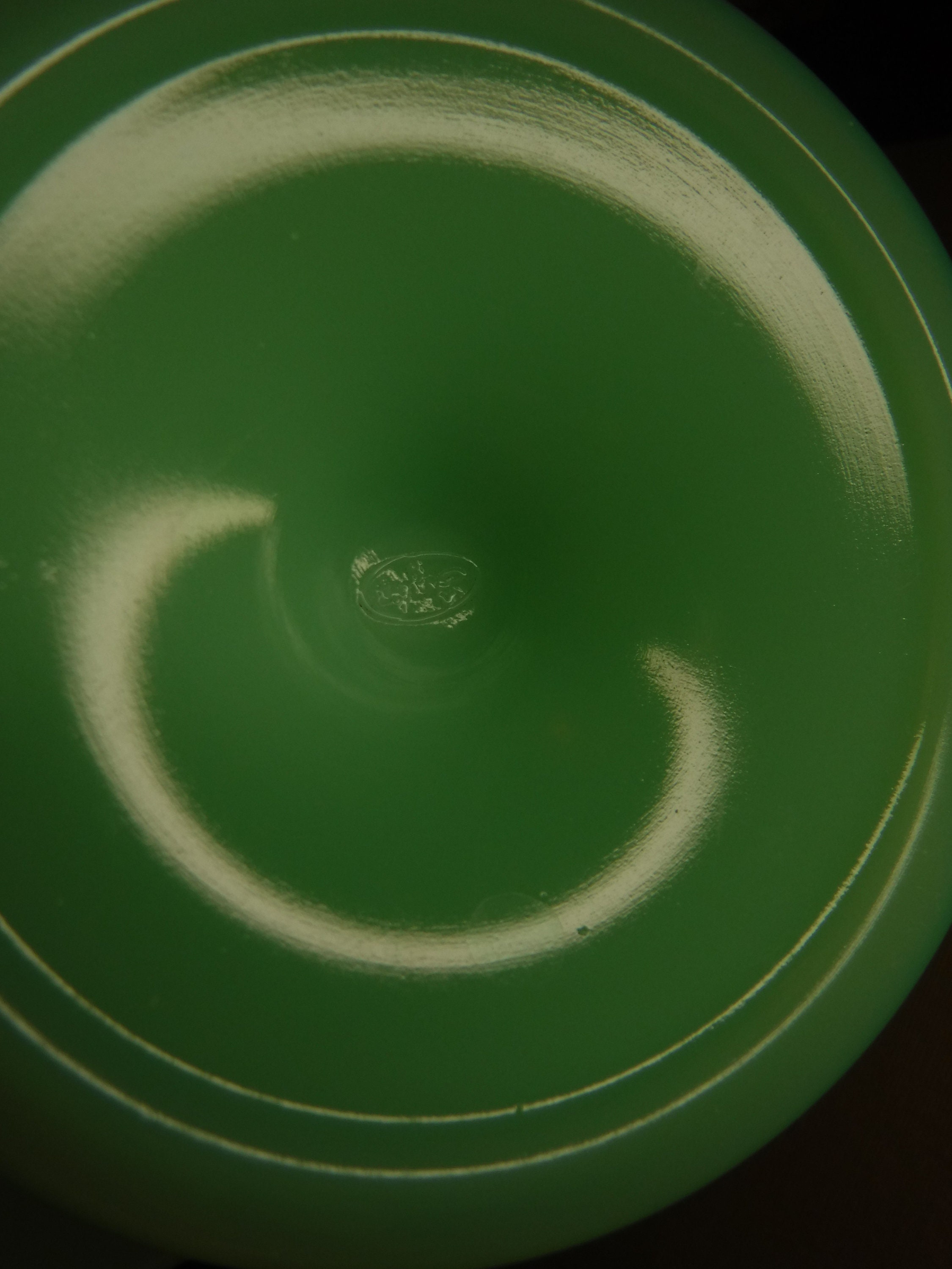 Vintage Jadeite Bowls and Goblet / Fireking Jadeite Etsy