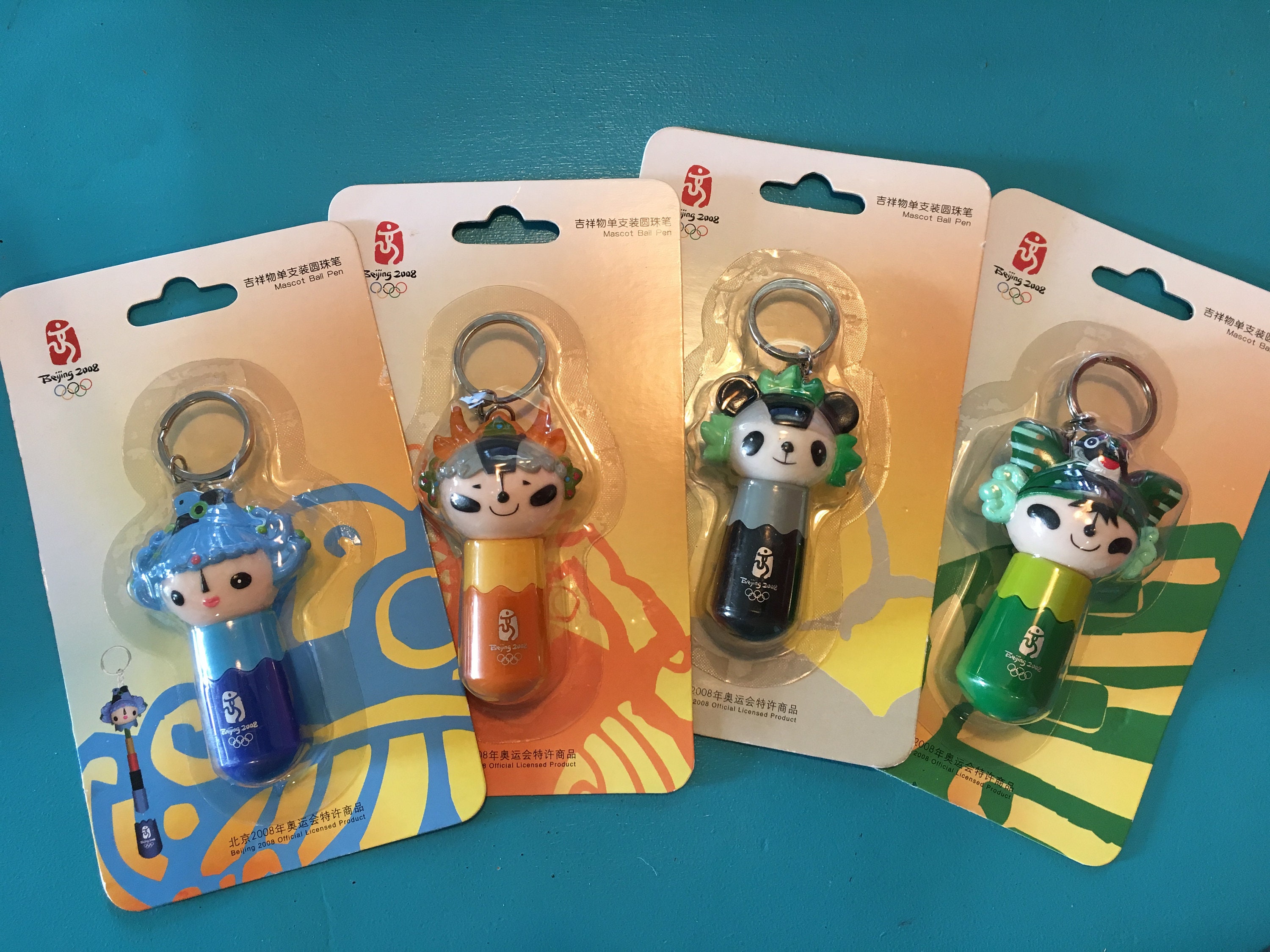 Beijing 2008 Olympics Souvenirs, Key Chain Pens - Etsy