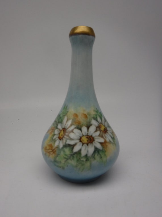 Vintage Limoges Small Vase Signed Etsy Canada