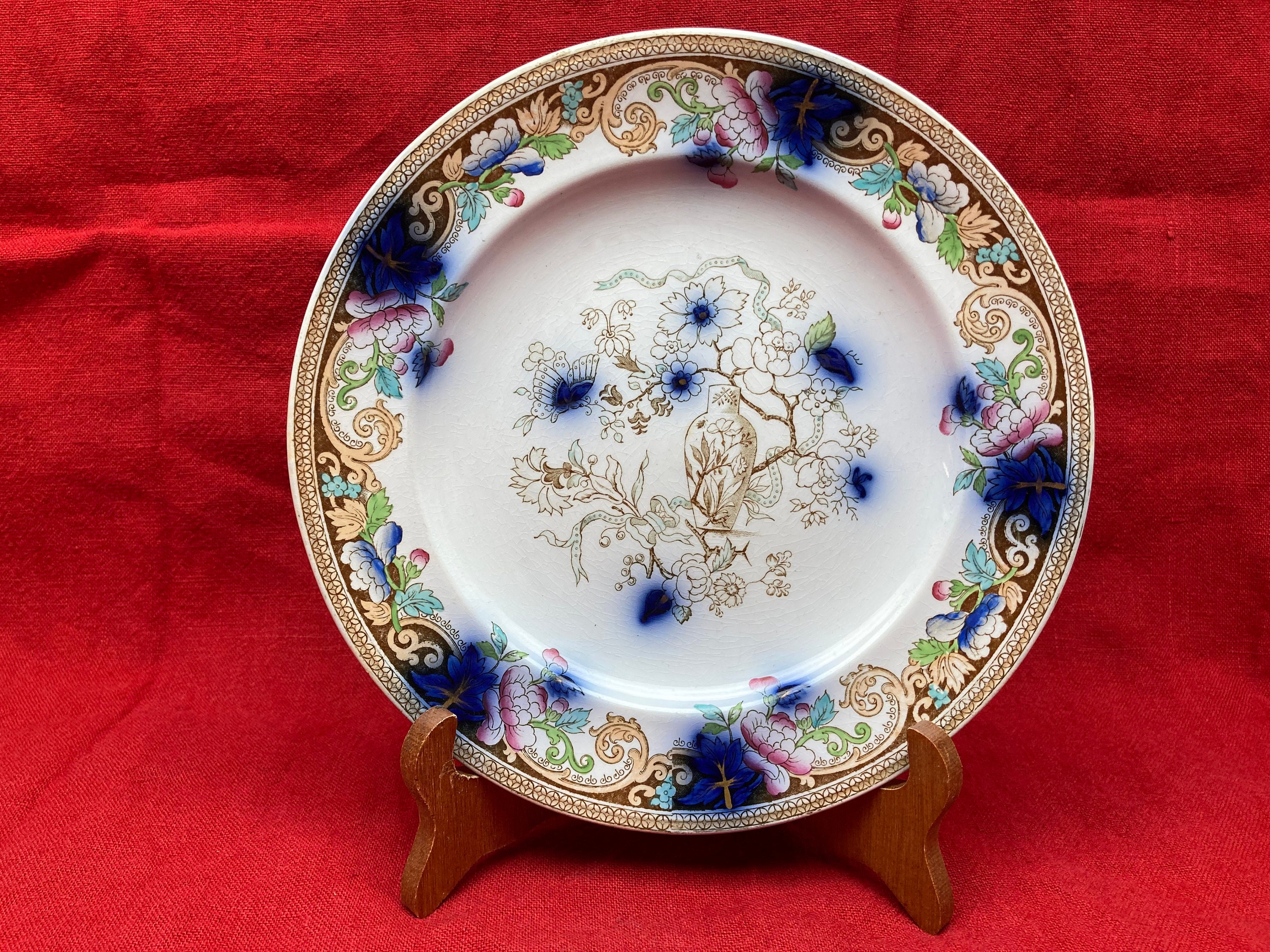 シカルナ工房 TIMAI IKA OTOKO GEORGE TOWN Vintage George Jones & Co. Imari Sutherland Japan Stoke on