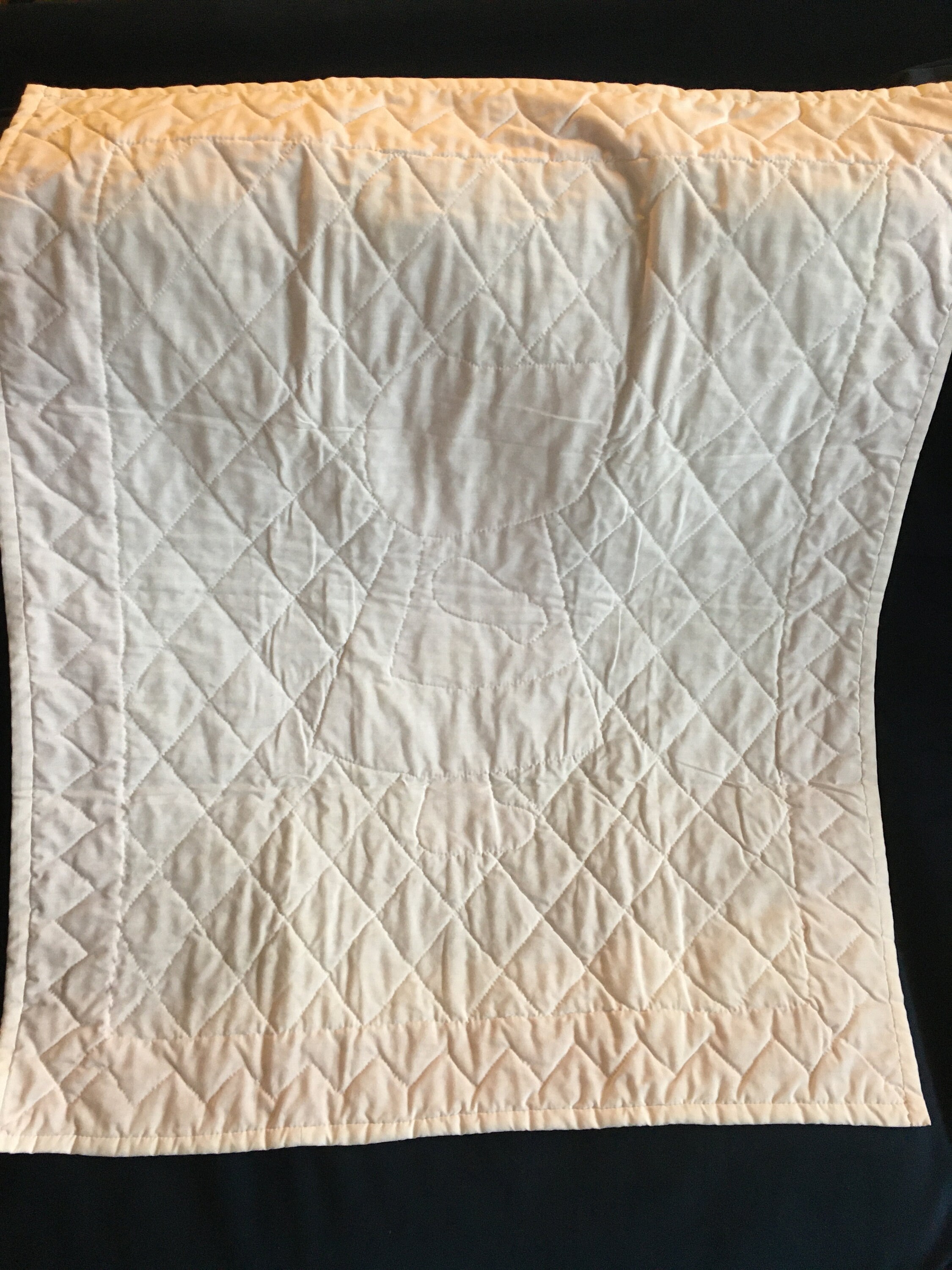 ヴィンテージキルト、壁掛け、ベビーベッドサイズのキルト / 「サン