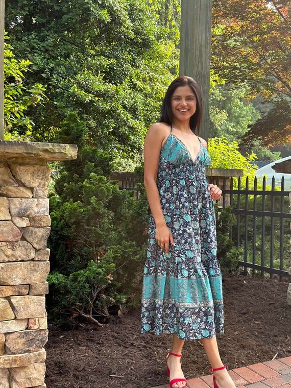 Boho Floral Dress