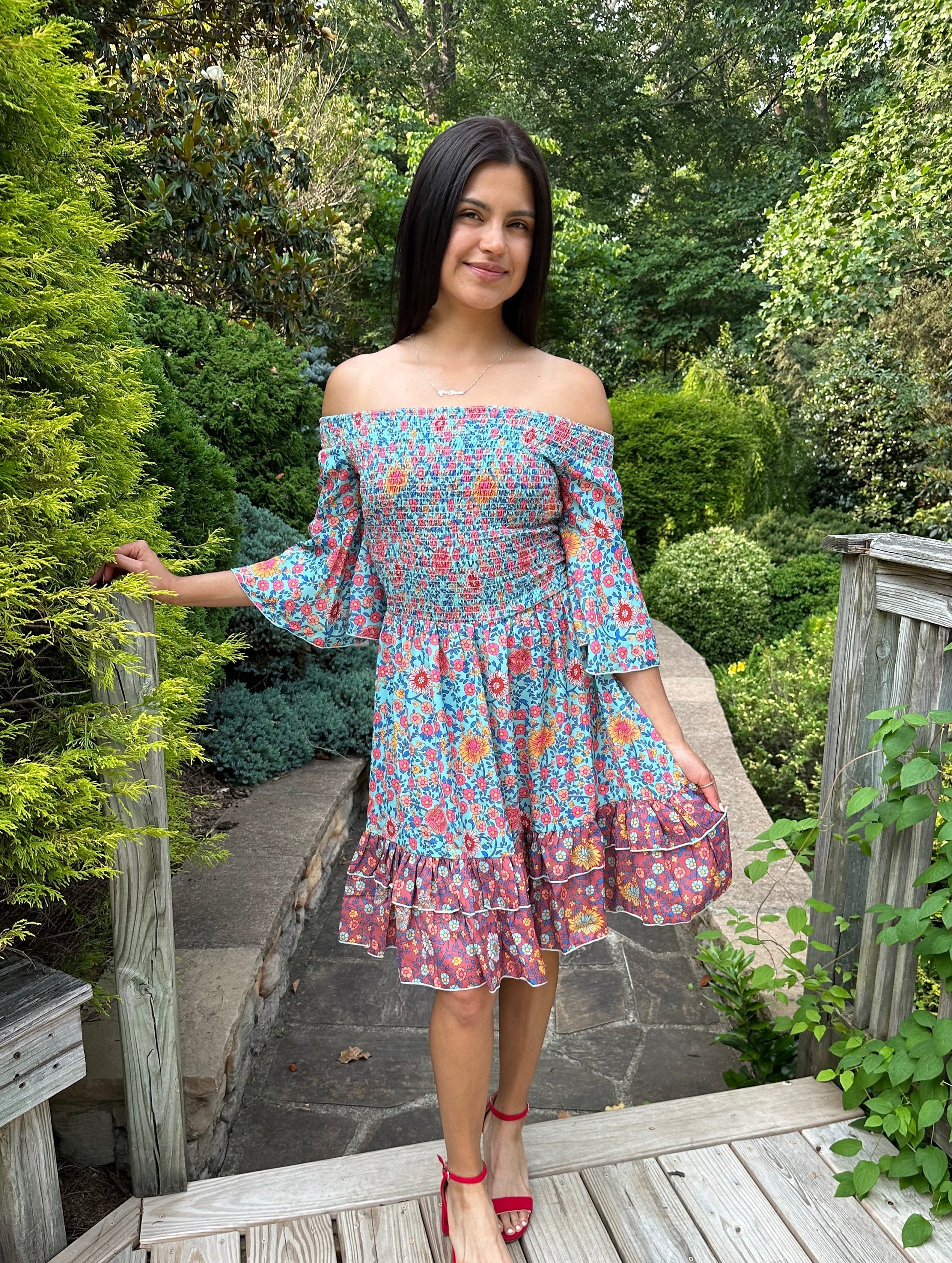fall dresses navy blue Alances Maxi Dress