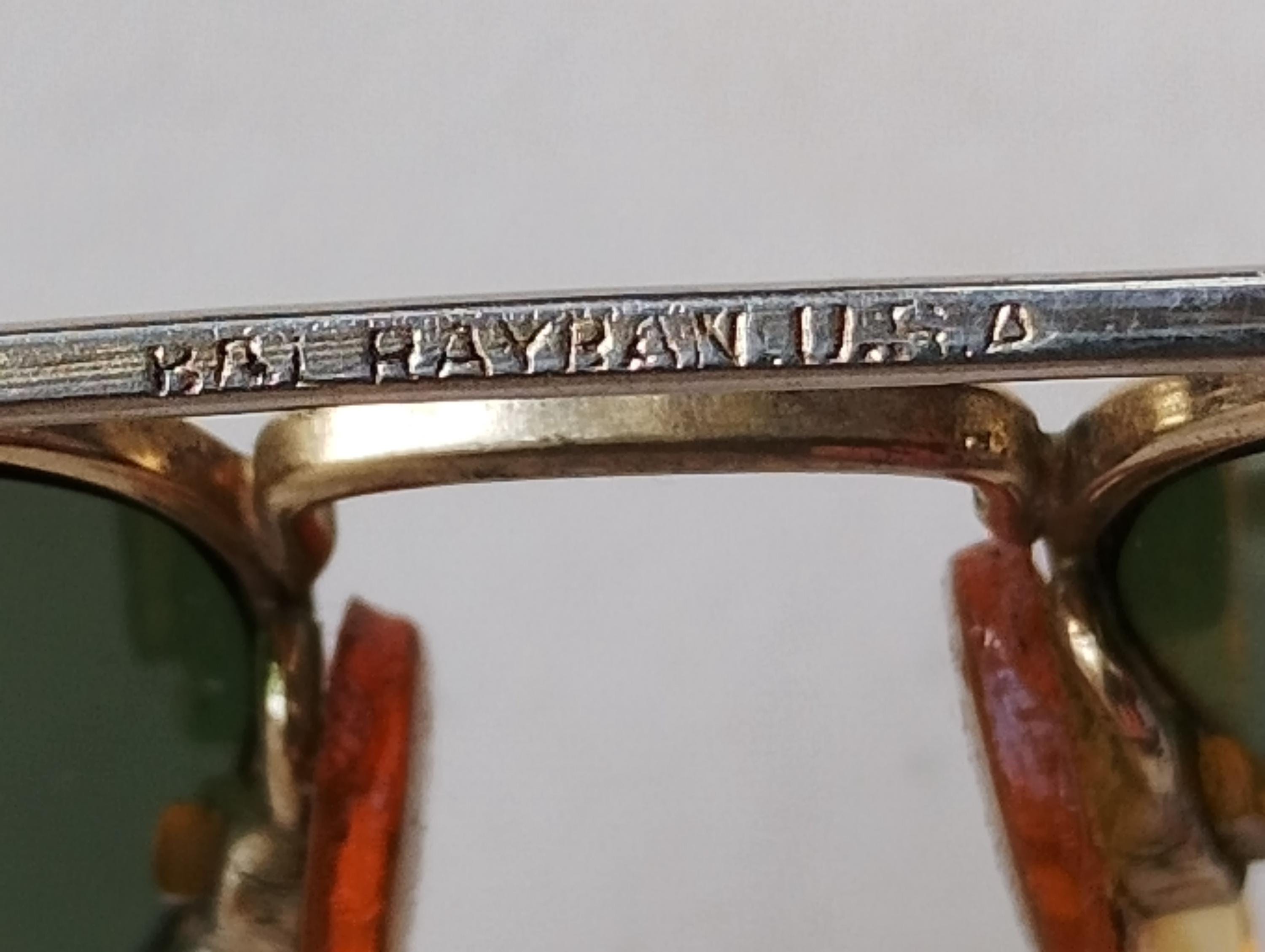 Bausch and Lomb Rayban Sunglasses - Etsy Canada